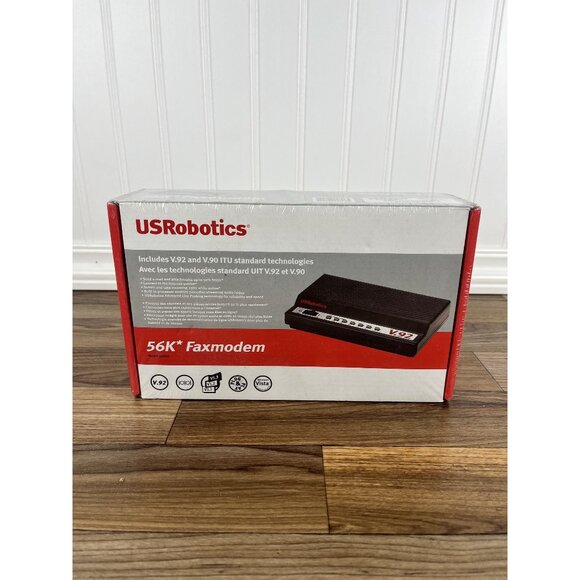 FACTORY SEALED US Robotics 56K Modem/ Fax/ USR5686E NOS - Picture 1 of 4